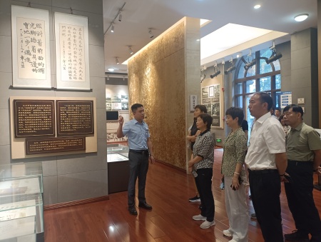 李霞率队赴重庆开展会史大学习和会务工作调研活动